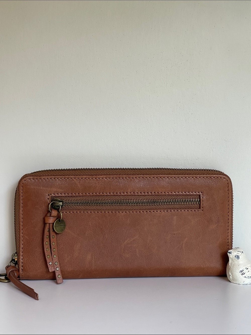 Lucky Brand Genuine Leather Wallet Wristlet